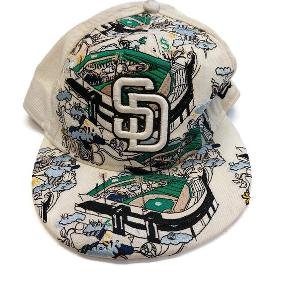New Era Other - 59Fifty New Era San Diego Padres Fitted Hat Cap Size 7 3/8 Embroidered Field